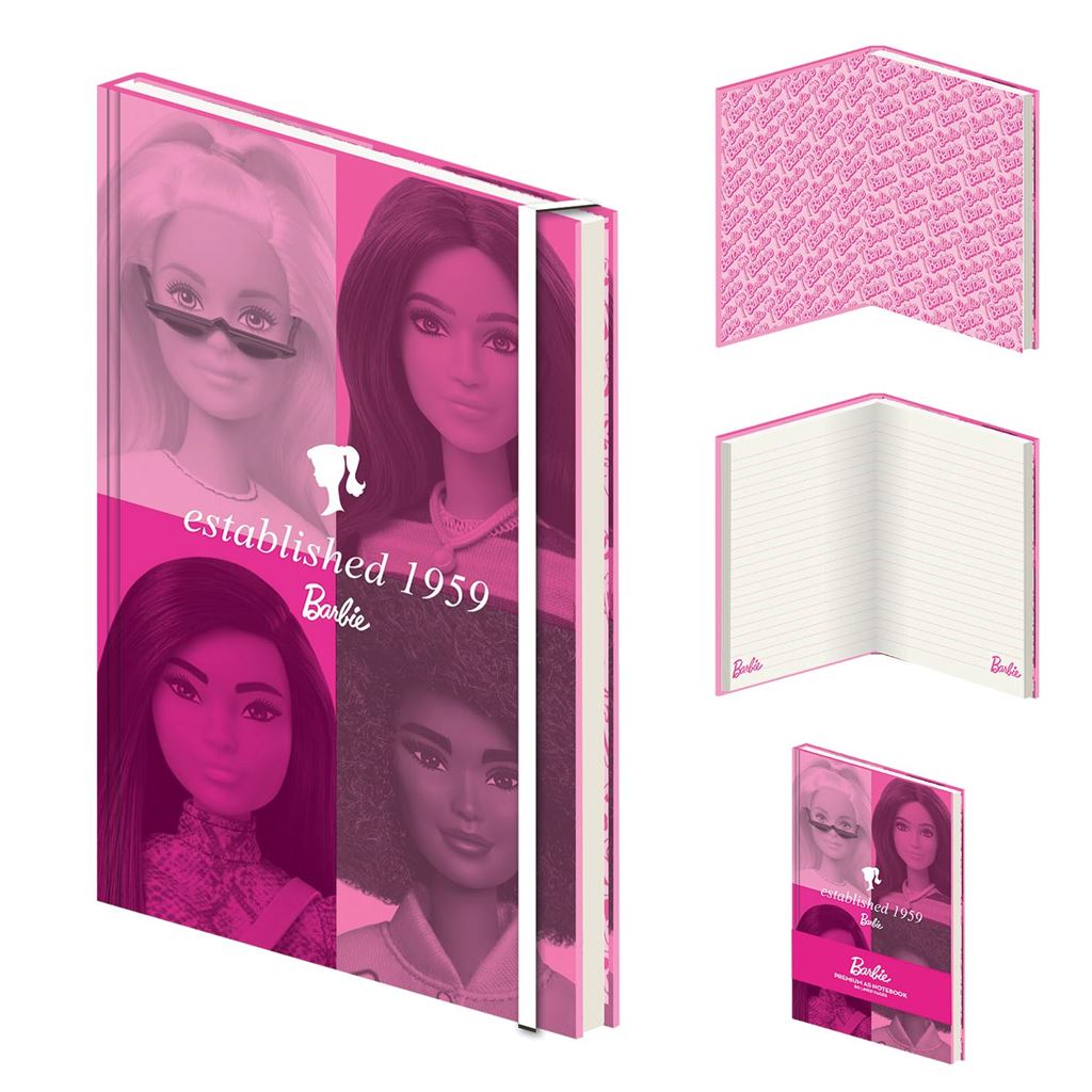 Barbie (Established 1959) A5 Premium Notebook