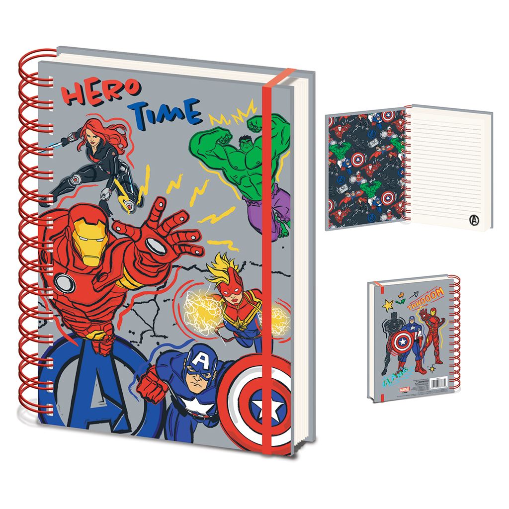 Avengers (Hero Club) A5 Wiro Notebook