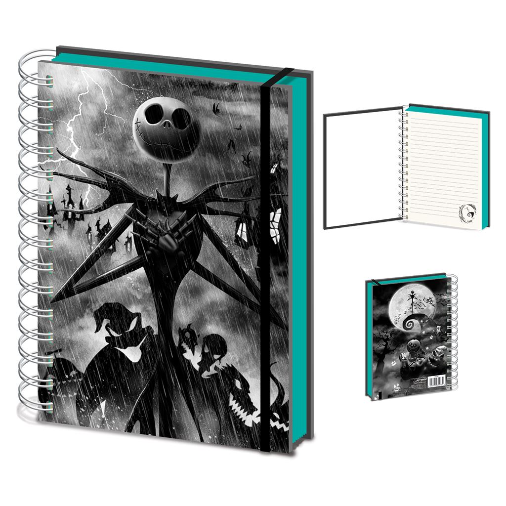 Nightmare Before Christmas A5 Lenticular Notebook