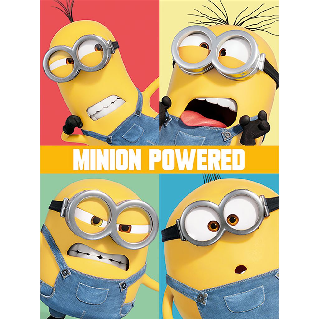 MINIONS: THE RISE OF GRU (MINION POWERED - FACES) 60X80
