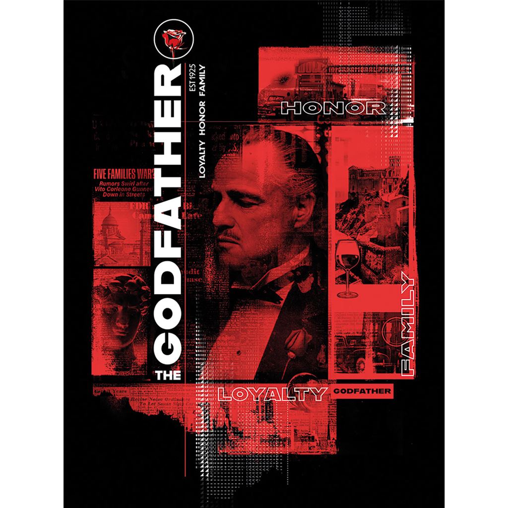 THE GODFATHER (LOYALTY HONOR FAMILY) 30X40