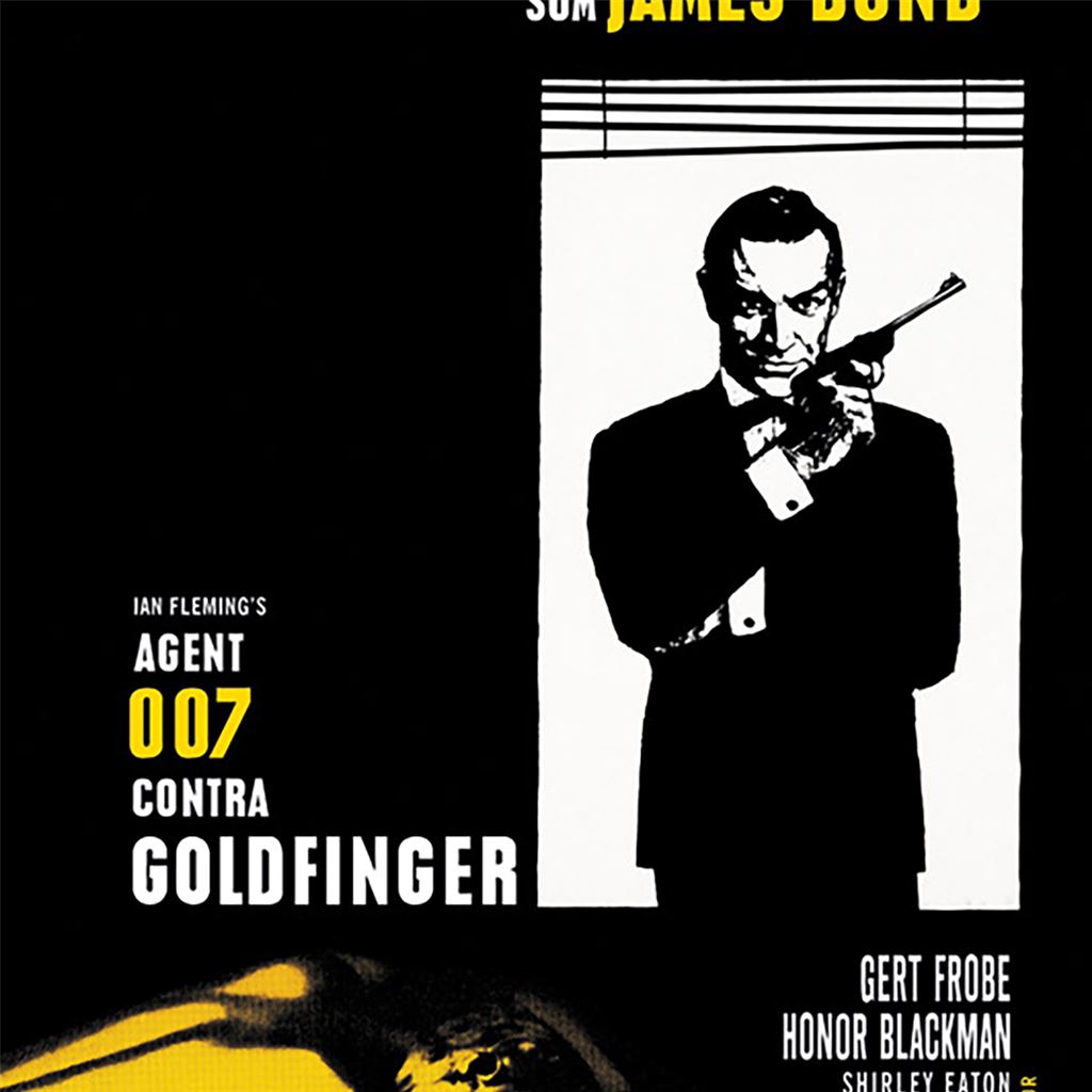 JAMES BOND GOLDFINGER (WINDOW) - 30X40