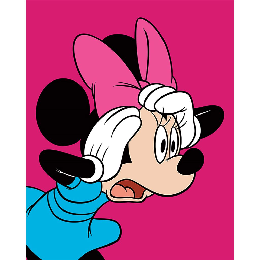 MINNIE MOUSE (SHOCKED) 40X50