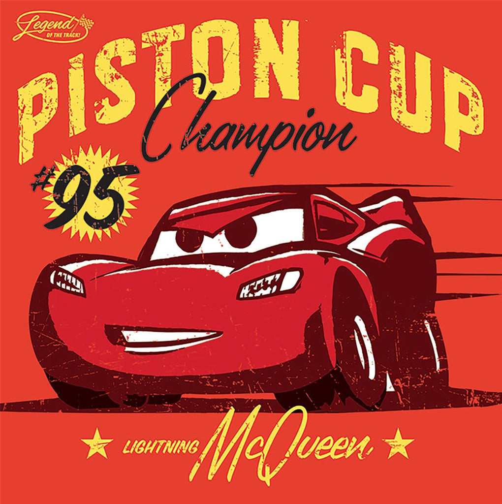 CARS 3 (LEGEND OF THE TRACK - MCQUEEN) 40X40